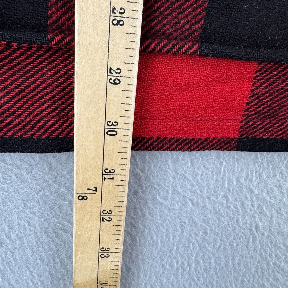 Vintage Pendleton Jacket Mens Large Red Plaid Mackinaw Cruiser 70s - Picture 12 of 15